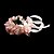 levne Svatební kytice-Svatební kytice Kulatý Živůtek na zápěstí Svatba Párty / večerní akce Satén Růžová 12 cm (cca 4,72&quot;)