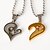 cheap Necklaces-&quot;I Love You&quot; Necklace (set of 2)