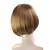 cheap Synthetic Wigs-Capless Bob Style 100% Japanese Kanekalon Fiber Light Brown Straight Hair Wig