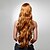 Χαμηλού Κόστους Συνθετικές Περούκες-Συνθετικές Περούκες Σγουρά Στυλ Κούρεμα με φιλάρισμα Πλήρης Δαντέλα / Χωρίς κάλυμμα Περούκα #25 Κατάμαυρο Μαύρο Συνθετικά μαλλιά 28 inch Γυναικεία Καταρράκτης Καφέ Περούκα Μακρύ Απόκριες Περούκα