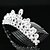 billige Bryllupshodeplagg-nydelig legering med cubic zirconia brude tiara