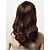 cheap Human Hair Wigs-Human Hair Lace Front Wig Asymmetrical Rihanna style Peruvian Hair Wavy Natural Brown Wig 130% 150% 180% Density 10-24 inch with Baby Hair Heat Resistant Natural Hairline Pre-Plucked Bleached Knots
