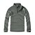 abordables Softshell, polares y chaquetas de montaña-eamkevc - hombre noble transpirable suéter de lana jersey 1/4 Zip