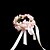 levne Svatební kytice-Svatební kytice Kulatý Živůtek na zápěstí Svatba Párty / večerní akce Satén Růžová 12 cm (cca 4,72&quot;)