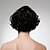 זול פאות ללא כיסוי משיער אנושי-Capless Chin Length 100% Human Hair Nature Look Curly Hair Wig 5 Colors To Choose