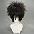 abordables Perruques Halloween-Naruto Sasuke Uchiha Perruques de Cosplay Homme 12 pouce Fibre résistante à la chaleur Perruque Anime