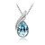 cheap Necklaces-Crystal Float Necklace