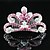 abordables Casque de Mariage-superbe cz zircon fille fleur tiare / bandeau couleurs plus disponibles