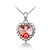 رخيصةأون السلاسل-Crystal Love Life Necklace