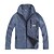 お買い得  ソフトシェル＆フリース＆ハイキングジャケット-eamkevc - メンズ高尚な通気性のある暖かいセーターフリースフルジップ