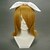 levne Anime cosplay paruky-Vocaloid Kagamine Rin Cosplay Paruky Dámské 16 inch Horkuvzdorné vlákno Anime paruka / Paruka