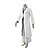 cheap Anime Costumes-Inspired by Cosplay Cosplay Anime Cosplay Costumes Cosplay Suits / Kimono Patchwork Long Sleeve Coat / Belt / Hakama pants For Men&#039;s