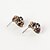 abordables Boucle d&#039;Oreille-Femme Boucles d&#039;oreille Clou Boule Strass Des boucles d&#039;oreilles Bijoux Arc-en-ciel Pour