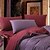 cheap Bedding-Egyptian Cotton Purple Sateen Full / Queen / King 4-piece Duvet Cover Set