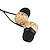 levne Sluchátka-3,5 mm stereo kvalitní role ball in-ucha MP3/MP4 sluchátka