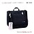abordables Bolsos de Viaje-bolso negro de la mujer portátil (24 * 25 * 11.5cm)