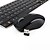 cheap Mice &amp; Keyboards-Rapoo E9060 Wireless Ultra-Slim 101-Key Keyboard and Mouse (Black)