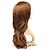 baratos Perucas Sintéticas-Capless Long castanho claro cabelo natural peruca encaracolado cores múltiplos escolher