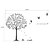 cheap Wall Stickers-Tree Decoration Wall Stickers