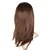Χαμηλού Κόστους Περούκες από ανθρώπινα μαλλιά-Συνθετικές Περούκες / Περούκες από Ανθρώπινη Τρίχα Κούρεμα με φιλάρισμα Συνθετικά μαλλιά Περούκα Κοντό / Μεσαίο / Μακρύ #27 Μεσαίο Auburn Blonde / Ίσια