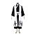 ieftine Anime Costume-Inspirat de Cosplay Cosplay Anime Costume Cosplay Japoneză Costume Cosplay / Kimono Peteci Manșon Lung Vestă / Centură / Kimono Coat Pentru Bărbați / Pentru femei