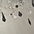 voordelige Kroonluchters-Modern/Hedendaags Kristal kaars Style Kroonluchters Plafond Lichten &amp; hangers Sfeerverlichting Voor Woonkamer Slaapkamer Eetkamer Kinder