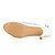 abordables Escarpins femme-JASMIN - Bout Ouvert Mariage Talon Aiguille Satin