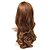 billige Syntetiske parykker-capless lange lyse brune naturlige krøllete hår parykk flere farger å velge
