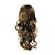 Недорогие Парик из искусственных волос на кружевной основе-кружева передней долго смешанные волосы каштановые волосы волной тела парик
