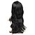 cheap Synthetic Trendy Wigs-Synthetic Wig Curly / Wavy Style Layered Haircut Full Lace / Capless Wig Dark Black Dark Brown #9 Synthetic Hair 24 inch Women&#039;s Waterfall Dark Gray Wig Long Long