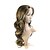 cheap Synthetic Lace Wigs-Lace Front Long Mixed Hair Chestnut Body Wave Hair Wig