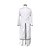 voordelige Anime cosplay-geinspireerd door Cosplay Cosplay Anime Cosplaykostuums Japans Cosplay pakken Kimono Lapwerk Lange mouw Jas Riem Hakama Broek Voor Voor heren