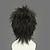 baratos Carnival Wigs-Gintama Hijikata Toushirou Cosplay Wigs Men&#039;s 12 inch Heat Resistant Fiber Anime Wig
