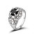 cheap Rings-Women&#039;s Black Purple Red Alloy Love Jewelry