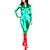 cheap Zentai Suits-Shiny Zentai Suits Catsuit Spandex Cosplay Costumes Women&#039;s Solid Colored Christmas Halloween / Leotard / Onesie / Leotard / Onesie / High Elasticity