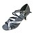 cheap Latin Shoes-Women&#039;s Latin Shoes / Ballroom Shoes Leatherette Sandal / Heel Buckle Stiletto Heel Non Customizable Dance Shoes Silver / Black / Black / Pink