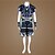 cheap Videogame Costumes-Inspired by Kingdom Hearts Sora Video Game Cosplay Costumes Cosplay Suits Patchwork Short Sleeve Coat / Pants / Gloves Halloween Costumes