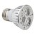 رخيصةأون مصابيح كهربائية-قاد 3W E27 240-3000-3500K 270lm الضوء الأبيض الدافئ لمبة البقعة (85 265V)
