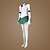 cheap Anime Costumes-Inspired by Sailor Moon Sailor Jupiter Anime Cosplay Costumes Japanese Halloween Cosplay Suits Patchwork Sleeveless Cravat Dress Gloves For Women&#039;s / Ribbon / Satin / Ribbon