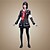 billige Anime-kostymer-Inspirert av Vampyr Ridder Yuki Kuran Anime  &quot;Cosplay-kostymer&quot; Japansk Cosplay Klær Skoleuniformer Lapper Langermet Frakk Trøye Skjørte Til Dame / Armbind / Bånd