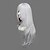 halpa Halloween peruukit-Final Fantasy Yazoo Cosplay-Peruukit Miesten 25 inch Heat Resistant Fiber Anime peruukki / Peruukki / Peruukki