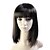 cheap Synthetic Wigs-Capless Medium 100% Imported Heat-resistant Fiber Straight Wigs