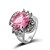 cheap Rings-Women&#039;s Clear Red Pink Alloy Love Jewelry