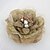 Χαμηλού Κόστους Κεφαλό Γάμου-λινάρι με απομίμηση λουλουδιών γάμου νυφικό μαργαριτάρι / κορσάζ / headpiece