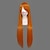 billige Halloween parykker-Død Orihime Inoue Dame 32 inch Varmeresistent Fiber Orange Anime Cosplay Parykker
