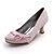 abordables Zapatos de boda-Zapatos de boda - Tacones - Tacones - Boda - Marfil / Oro / Rosa - Mujer