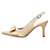 economico Scarpe da donna-top in raso di qualità superiore tacchi a metà pompe con scarpe da sposa bowknot / scarpe da sposa (0.984-r-043)
