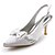 abordables Tacones de mujer-de alta calidad satinado superior tacones altos colores de la boda nupcial slingback shoes.more r-006 disponibles