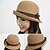 abordables Chapeaux Femme-ts de ruban chapeau melon papillon (56cm Largeur