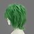 cheap Carnival Wigs-Naruto Zetsu Cosplay Wigs Men&#039;s 12 inch Heat Resistant Fiber Green Anime